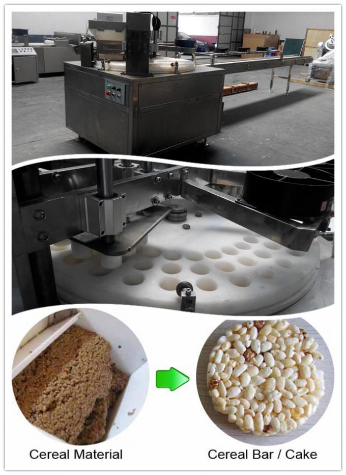 Healthy Snack Chocolate Nut Cereal Energy Bar Forming Machine / Cereal