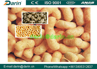 Puff Corn snack food processing line with finish mixing , extruding , shaping