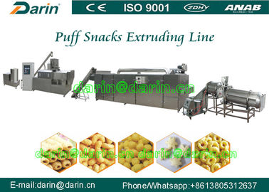 Snack Food Rice grain , wheat puffing machine for ball , tube , stick Variety shapes