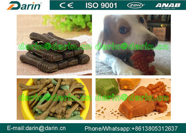Customized Injection Molding Pet snacks extruder machine , dog food extruder equipment