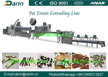 Dental Care Twisted Pet Snack dog food maker machine 145kw 100kg/hr