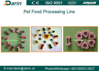 Continuous and automatic Dog Food Extruder Dental Care Pet Chewing Toy Making Machine
