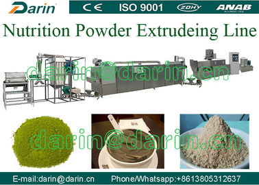 Stainless Steel food extrusion machine / equipment with two screw extruder