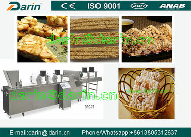 Various Size and Shape Nuts Bars / Cereal Bar Making Machine without waste
