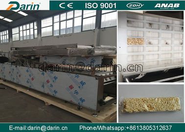 Automatic cereal candy bar making machine / rice puffing machine