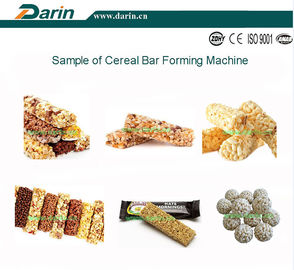 Healthy Snack Chocolate Nut Cereal Energy Bar Forming Machine / Cereal bar making machine