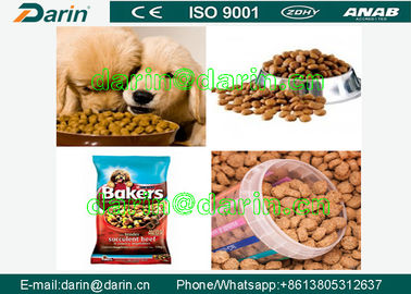 German Motor Dry Pet Fish Food Extruder Machine / Processing Line with CE approved