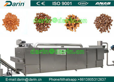 Durable dog food machinery  , fish feed extruder machine Stainless Steel