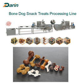 Dog Chewing Treats Dog Food Extruder / Pet Treats Chews Extruder