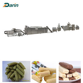 Durable Puff Snack Extruder Food / Corn Puff Snacks Making Line Low Noise