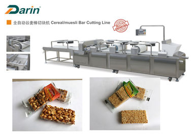High Speed Cereal Bar Making Machine For Muesli Bar Cutting , Long Life Use Time