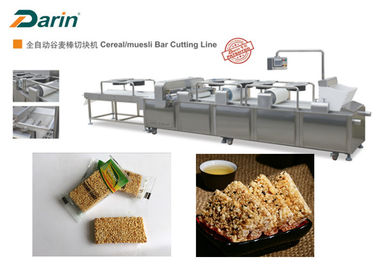 400-600kg / Hr Cereal Bar Equipment Muesli Bar Granola Bar Cutting Machine
