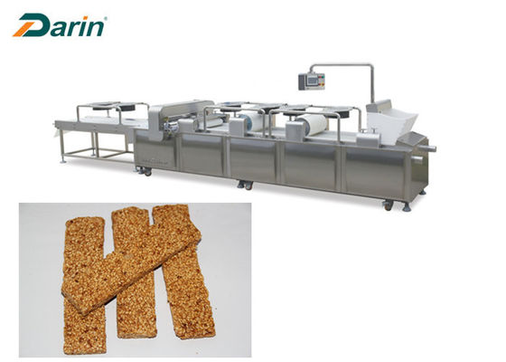 Stainless Steel 304 600kg/Hr Granola Cereal Bar Cutting Line