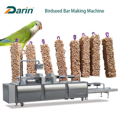 2 Workers 10.8kw SUS304 Bird Bar Making Machine