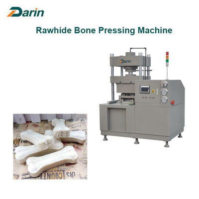 Sheepskin Rawhide Dog Bone Pressing Machine , pet food processing equipment