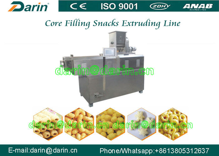 Fully Automatic Corn Puff Corn Extruder Machine / potato chips maker machine