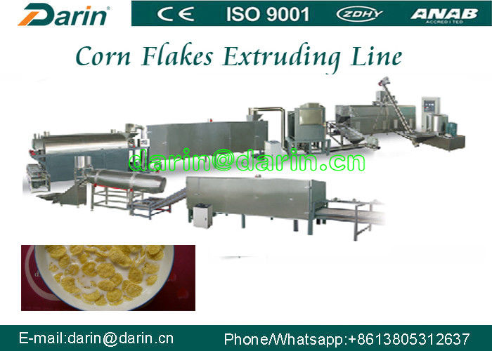 Economical cereals Corn Flakes Machine / rice flakes making machine