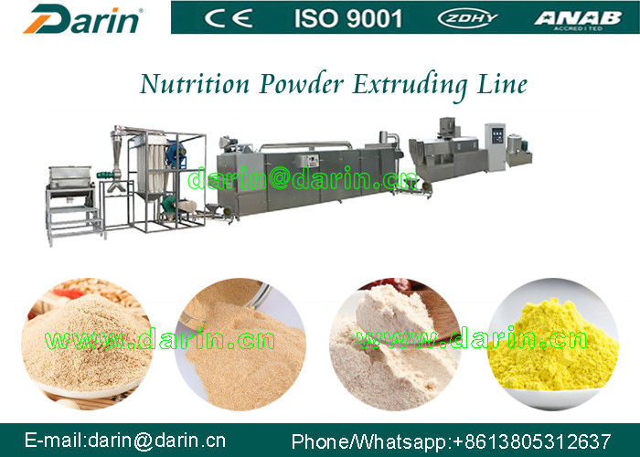 Auto Food Extruder Machine , Infant Nutritional Powder Production Line