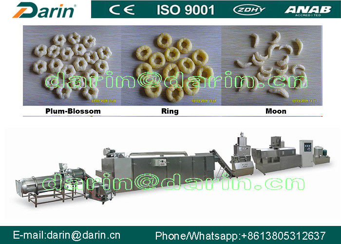 Directly Puff Extruder Machine with core - filling , snack food extruder machine