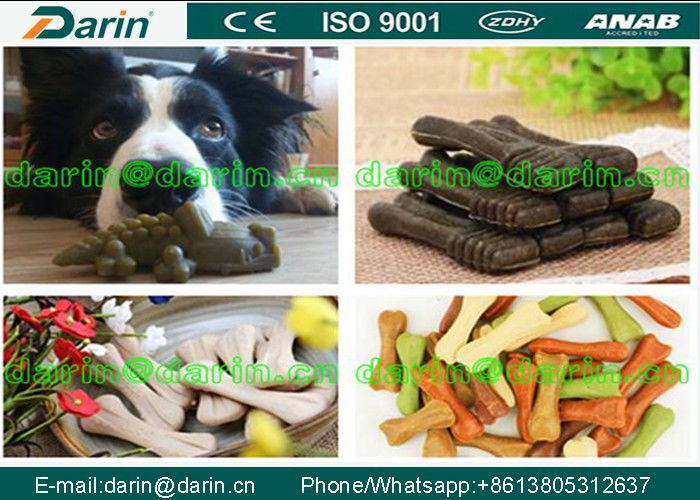 Various shape Mold dog food manufacturing equipment for Pet Dog Treats