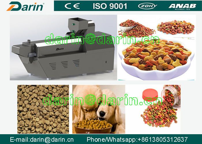 150-200kg/hr Dog food production line / dry pet food processing equipment