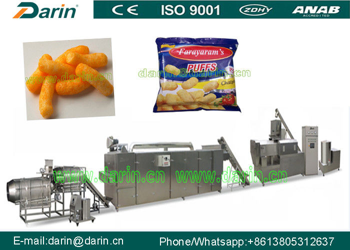 Industrial Corn Puffs Machine / machinery / production line , puff maker machine