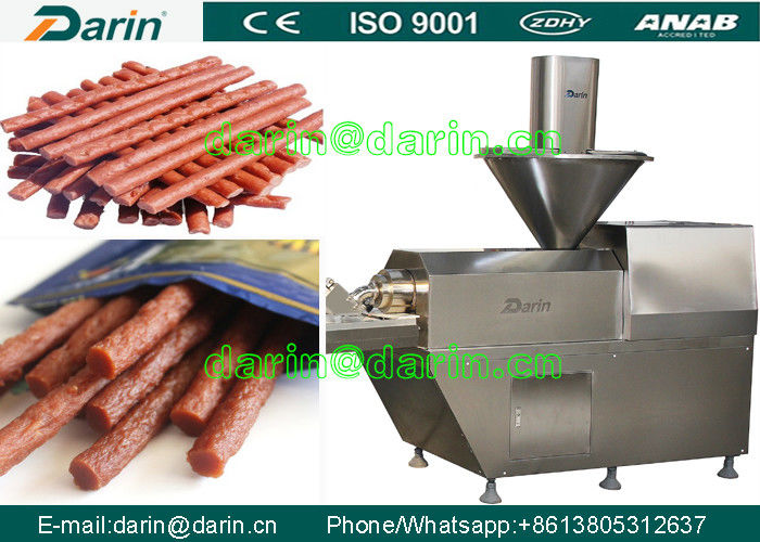 Automatic Stainless Steel Pet Food Production Line , CE Certificat Dog Food Making Machine