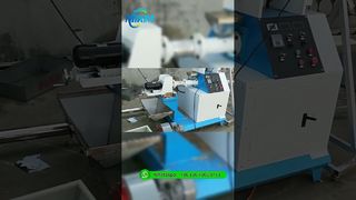 40-150 kg/h dry type dog feed pellet extruder line test in our factory