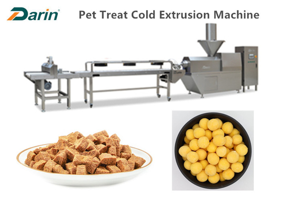 Stainless Steel Jerky Pet Treat Food Production Line 300-500kg/hr