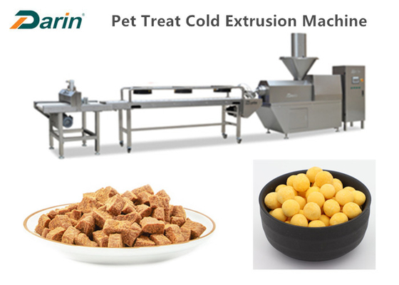 Stainless Steel Jerky Pet Treat Food Production Line 300-500kg/hr