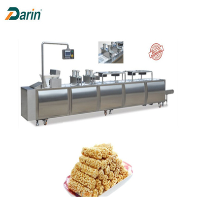 Human Food Granola Energy Bar Forming Machine 300~500kg Per Hour