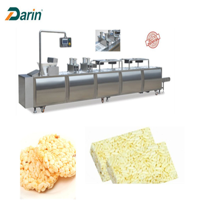 Human Food Granola Energy Bar Forming Machine 300~500kg Per Hour