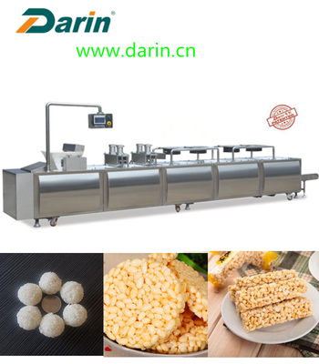 Human Food Granola Energy Bar Forming Machine 300~500kg Per Hour