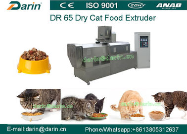 Full Automatic Cat Food Double Screw Processing Line dog food machine