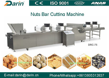 Oatmeal bar , peanut brittle , grain bar machine for forming and cutting