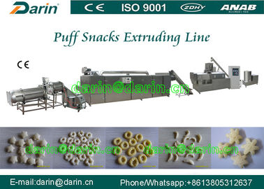 Double screw extruder cereal grain puffing machine with high stable per - formation