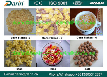 High capacity Bulk corn flakes automatic food making machine for Cereals snacks