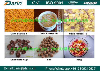 Double screw extruder Corn Flakes Processing Line / equipment / machinery
