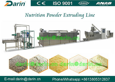 Twin screw extruder baby milk rice powder making machine with CE ISO certificated