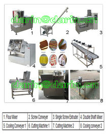 Pet Soft Treat Dog Food Extruder Processing Line with single screw