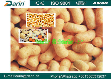 Oat Wheat Rice Puff Extruder Machine equiped with Packing Machine