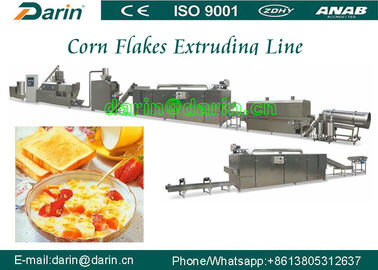 Automatic Corn flake / maize flakes making machine with rice , oats , wheat flour