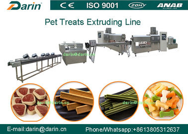 100kg/h High Capacity Dog Food Extruder Machine For Making Pet Snack