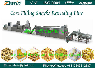 High yield Medium Capacity Corn Puff Snack Extruder Machine / Equipment