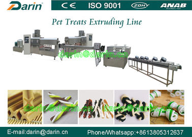 Singe Screw extruder equipment / Pet Treats bone dog food machine