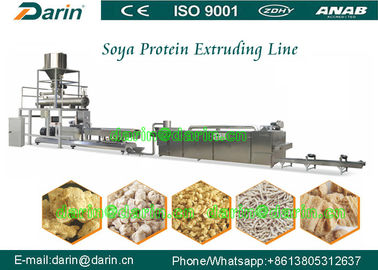 Breakfast cereals Soya Extruder Machine 120kg/h , 500kg/h , 1ton/h