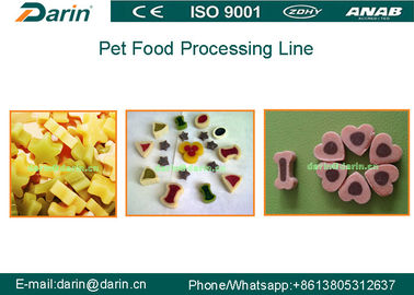 Pet Food Processing Line for dog chew snacks , treats , semi moist animal foods