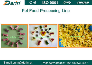 Full Automatic CE Certified Pet food extrusion process extruder machine for fish feed
