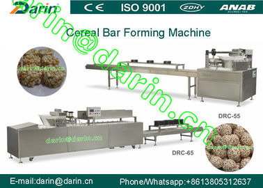 Swelled candy rice bar / chocolate Bar Making Machine with forming and cutting