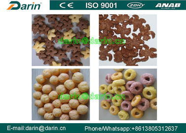 Commercial Corn flakes making machine / Corn Chips snack food extruder Production Line